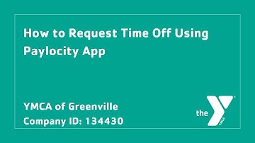How to Request Time Off Using Paylocity App