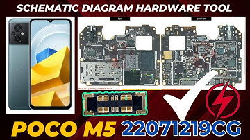 Poco M5 22071219CG charging not working problem solution : usb ways jumper| Schematic Diagram | DMR