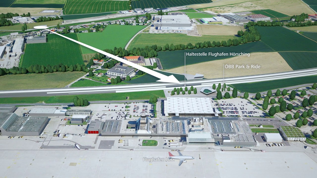 Visualisierung Ausbau Linz–Marchtrenk