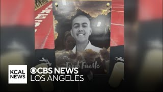Riverside wrestling team honors LAFD recruit killed in crash by KCAL News 851 views 1 day ago 1 minute, 52 seconds