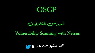 30 Vulnerability Scanning with Nessus - OSCP | Offensive Security Certified Professional