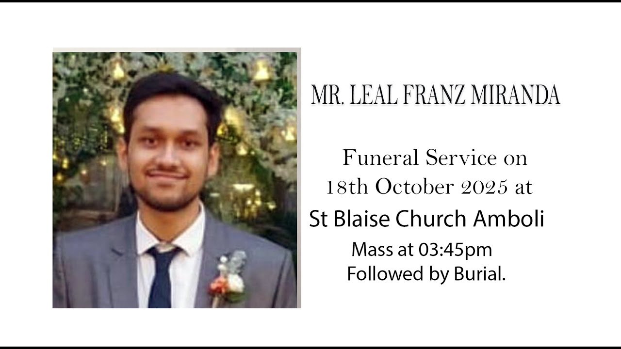 MR. LEAL FRANZ MIRANDA Funeral Service