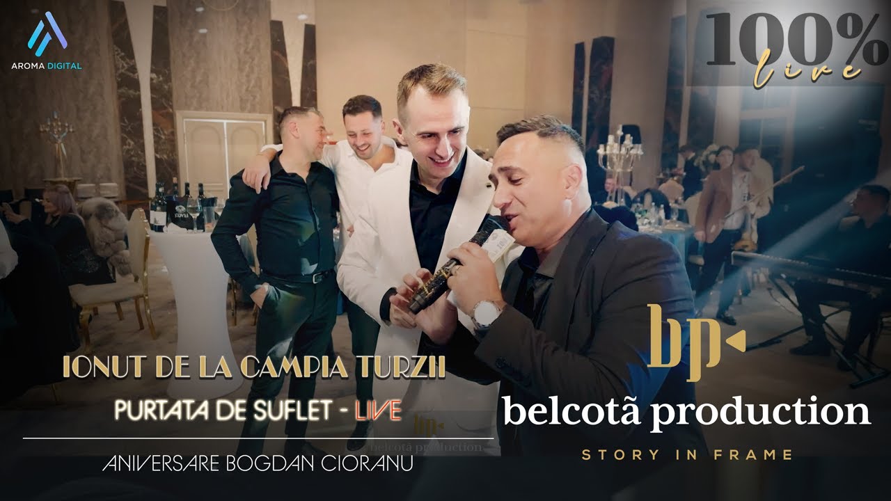 Ionut de la Campia Turzii - Purtata de Suflet | Live 2025 | Aniversare Bogdan Cioranu