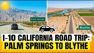 Full Driving On Interstate 10 in California from Palm Springs to Blythe Guide