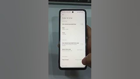 POCO x3 yellow screen issue