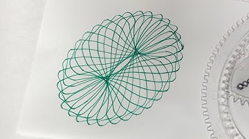 Spirograph ruler design ASMR Satisfying video #spirograph #spirographdrawing