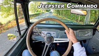 1968 Jeepster Commando SC1  Forget the Wrangler! Drive Classic (POV Binaural Audio)