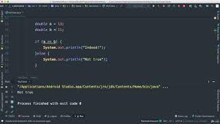 017 Relational Operators   NOT and Equal