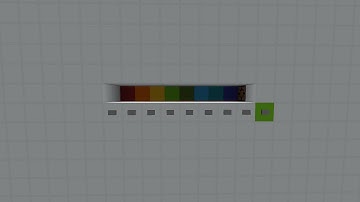 Redstone Programmable Color Combo Lock