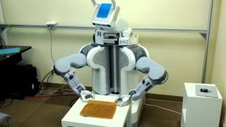 PR2 Robot folding a towel