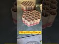 Full production production process of 5 inch hand made canister shells #happyfamilyfireworks