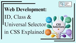 Web Development: ID, Class &amp; Universal Selector in CSS Explained