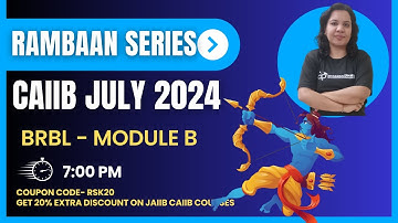 CAIIB 2024 | BRBL MODULE B MOCK | Rambaan Series | Ambitious Baba