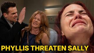 Billy slapped Phyllis when she threaten to harm Sally and cause her to have a miscarriage Y&R Shock