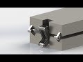 Scissors Mechanism for 180 Degrees Rotation || Download free 3D cad models #5056