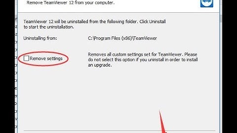 How to Uninstall Teamviewer 13 and Install Teamviewer 12 on Windows