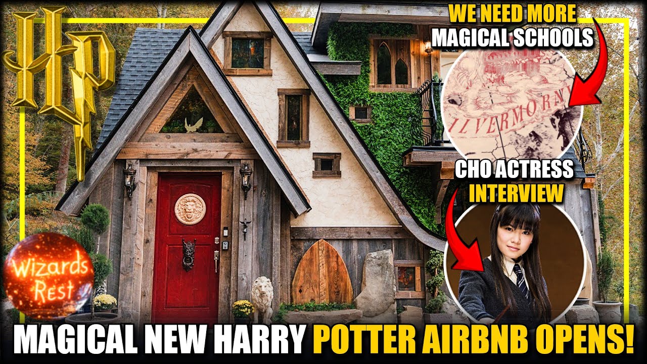 Amazing New Harry Potter Airbnb's OPEN & Cho Actress Talks Racism