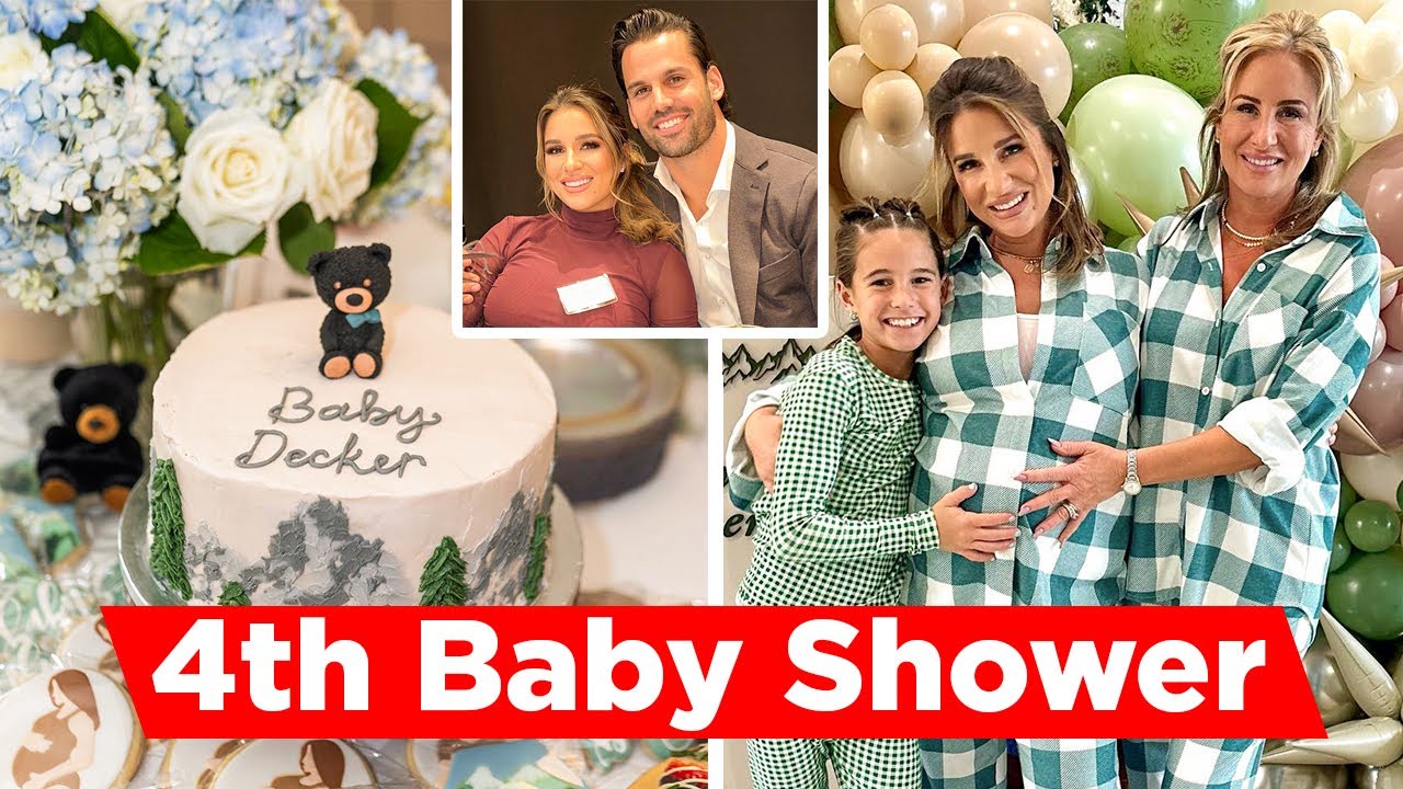 Jessie James Decker Celebrates Her 4th Baby Shower Party YouTube