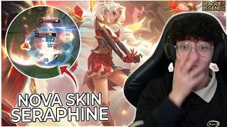 TESTANDO NERF + NOVA SKIN DA SERAPHINE - Seraphine APC / Tristana ADC Gameplay - League Of Legends