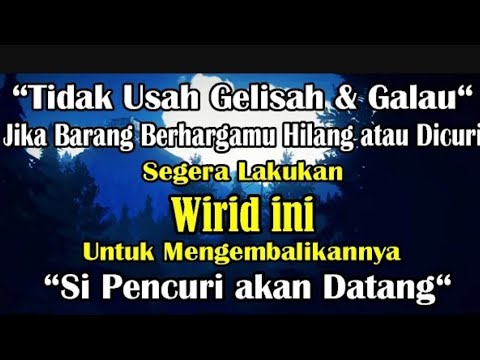 Video: Siapakah pencuri peluk?