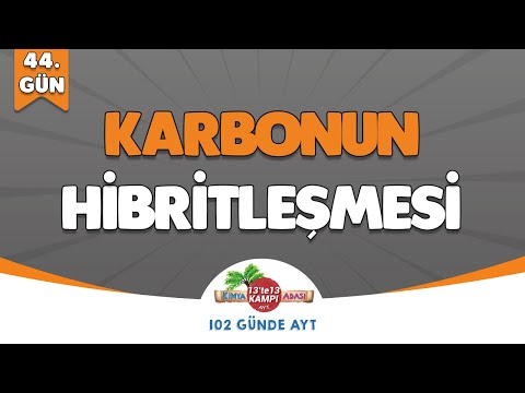 📌44.GÜN l Karbonun Hibritleşmesi 🤓 Kimya Adası #aytkimya