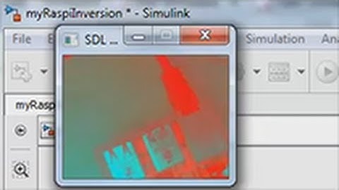 Using Simulink to Program Raspberry Pi for Image Inversion
