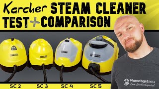Karcher Steam Cleaner Comparison 2023 ► SC2 vs SC3 vs SC4 vs SC5 ✅ Reviews 'Made in Germany'