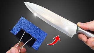 KNIFE Like Razor Sharp in 1 Minute! This Tool Deserves a Nobel Prize