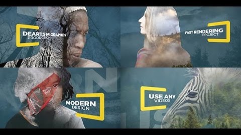 Parallax Double Exposure /// After Effects Template