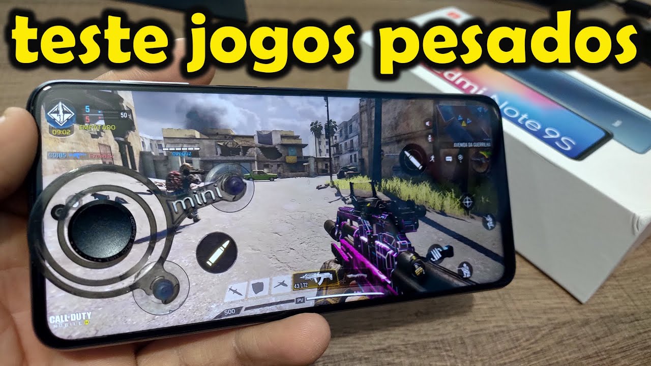 REDMI NOTE 9S HEAVY GAME TEST - IT SURPRISED ME - YouTube