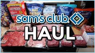 FILL THE FREEZER MEAT HAUL | SAM'S CLUB HAUL | Monthly StockUp Haul | September 2023