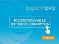 Webinar prospecter dans le secteur de linnovation