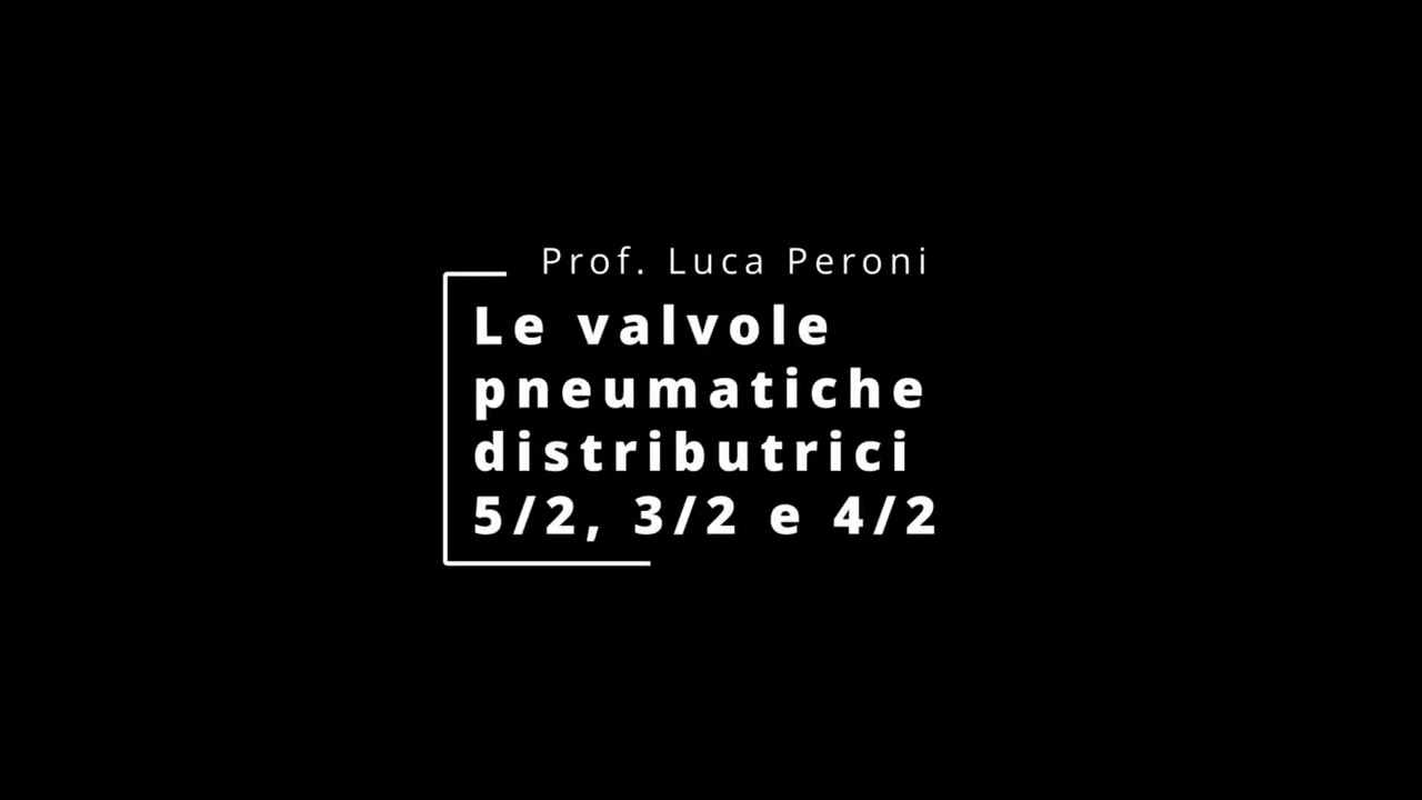 Le valvole distributrici pneumatiche