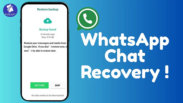 How to Recover Deleted WhatsApp Chats Without Backup (2025 Guide)