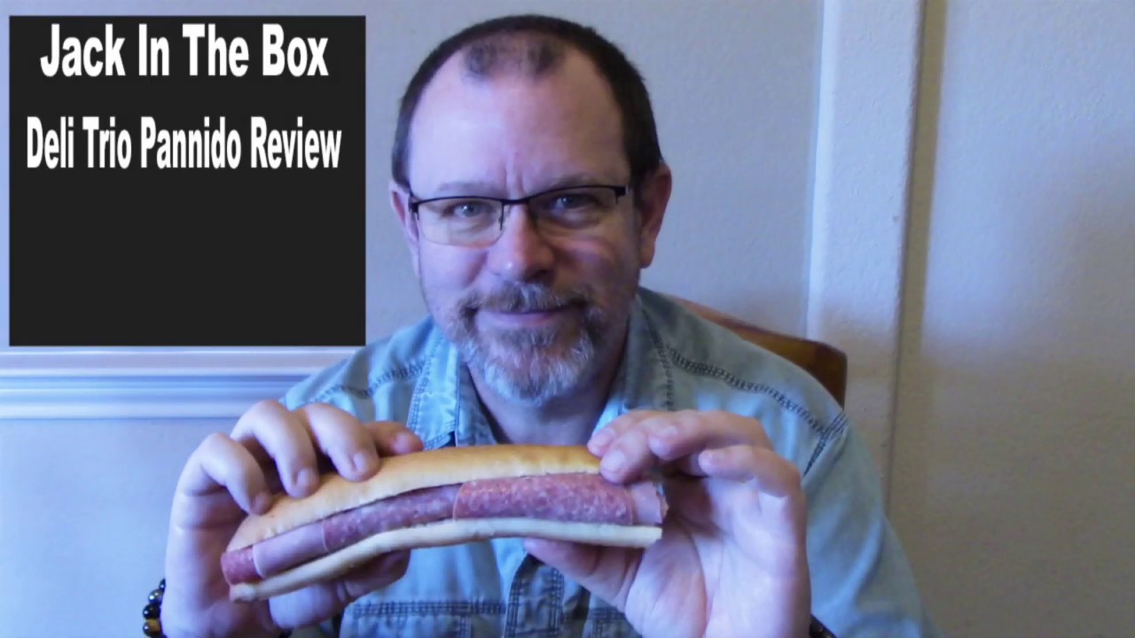 JACK IN THE BOX DELI TRIO PANNIDO REVIEW YouTube
