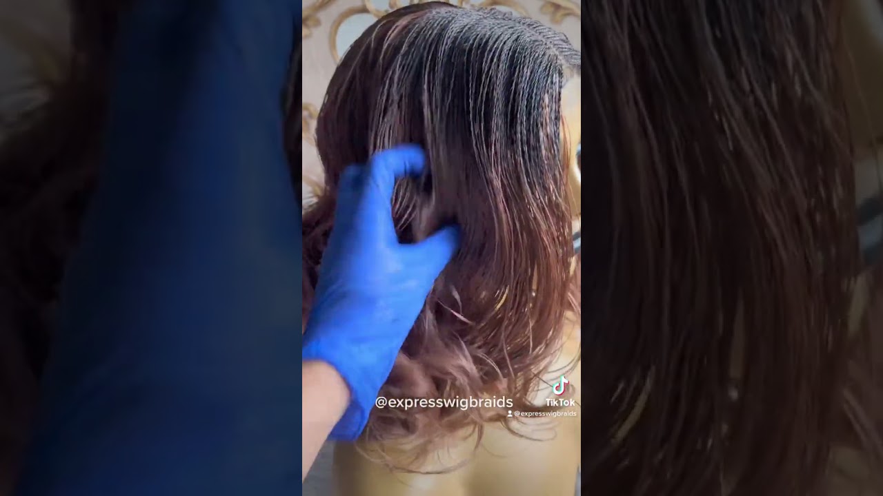 French Curly Micro Million Twist Wig | Express Wig Braids