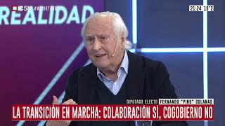 Pino Solanas en Minuto Uno 29 10 19