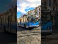 Троллейбус ЗиУ на центральной улице Винницы #винница #transport #vinnytsia #зиу #trolleybus #video