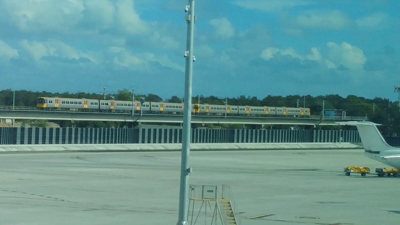 Brisbane Airport Train Airtrain YouTube