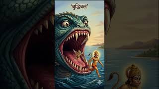 जब hanuman जी माता सीता को खोजने निकले तो ऊनके रास्ते में क्या क्या बाधाये आई… #ramayan #hanuman