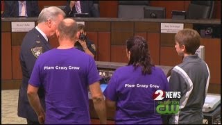 Teen's bravery honored after death
