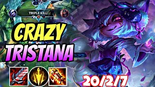 WILD RIFT ADC // TRISTANA IS TO CRAZY IN THIS BUILD GAMEPLAY!