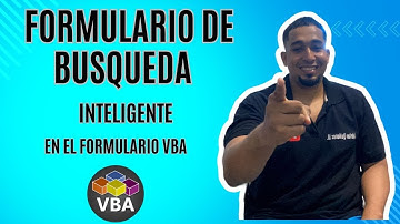 Como hacer un Formulario de busqueda inteligente en VBA en Excel Cap 21 Excel VBA #excevba #vba