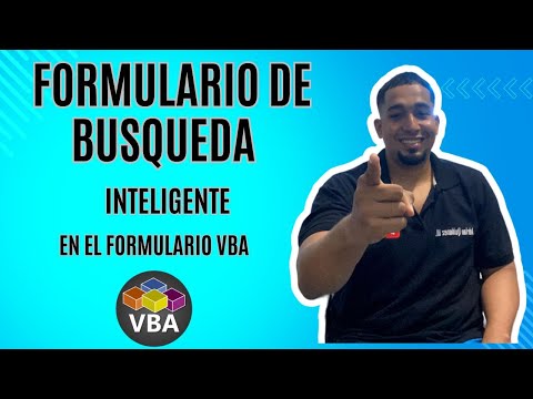 Como hacer un Formulario de busqueda inteligente en VBA en Excel Cap 21 Excel VBA #excevba #vba
