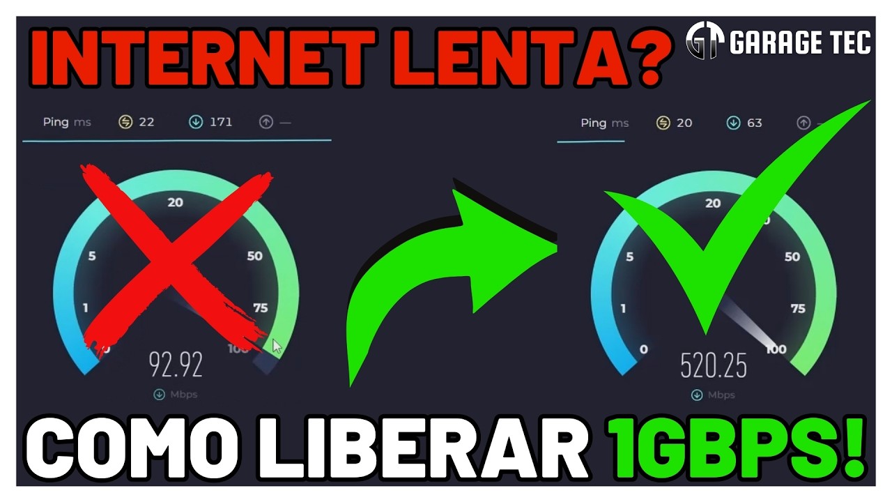 Internet Limitada a 100Mbps? Descubra Como Resolver e Atingir Velocidades Gigabit!