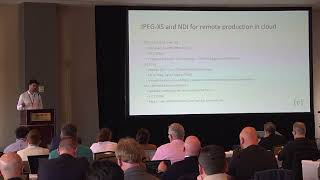 JPEG-XS and NDI for Low Latency Cloud Production - Jiri Matela (Comprimato) VidTrans23