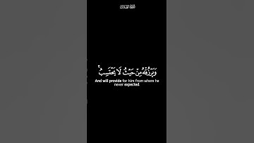 ومن يتق الله يجعل له مخرجا | كرومات شاشة سوداء القران الكريم | القارئ ماهر المعيقلي
