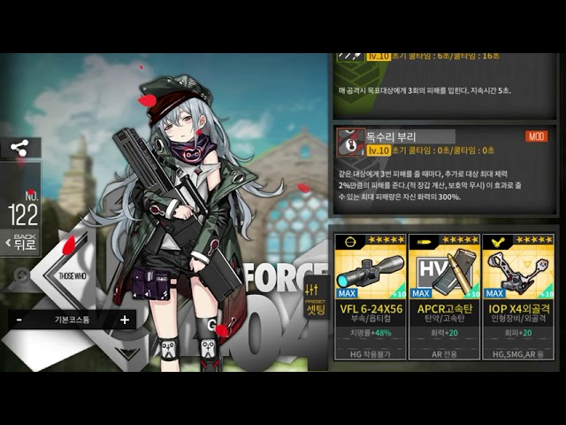 G11 Mod Dps Test Girls Frontline Youtube