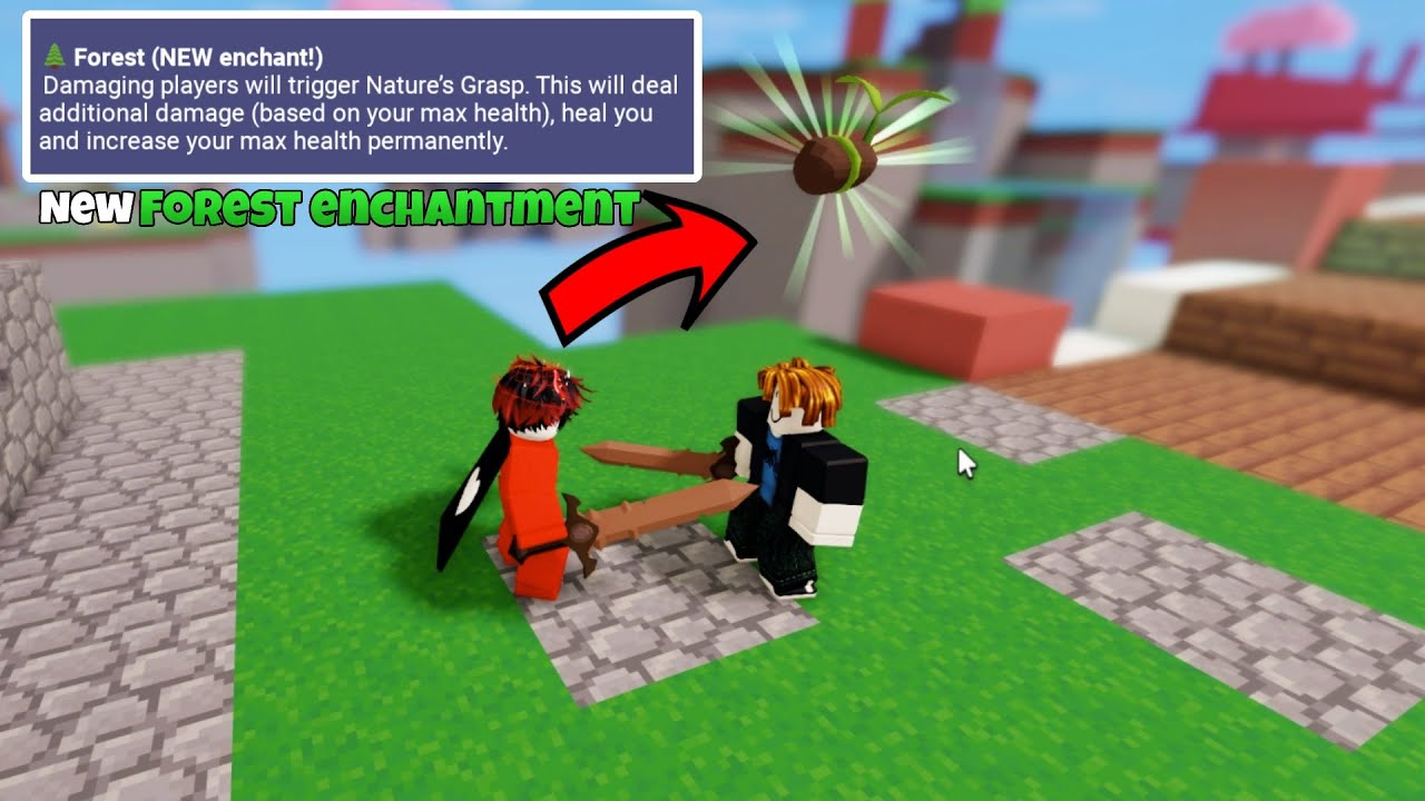 New Forest Enchantment🌿🌰roblox bedwars - YouTube