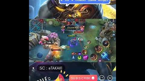 mobile legend - Hayabusa combo sama Roger 2 Vs 4